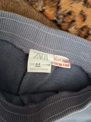 Pantaloni tuta bimbo lilla Zara