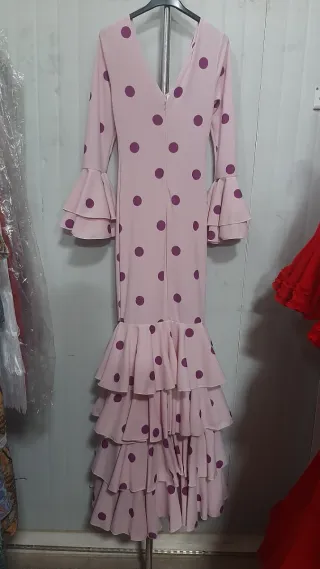 Vestido Flamenco Lunares Varias Tallas 1,2y3