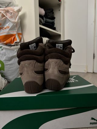 Puma SpeedCat Wedge Beige/Marrón