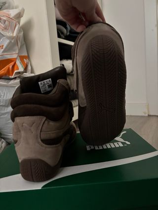 Puma SpeedCat Wedge Beige/Marrón