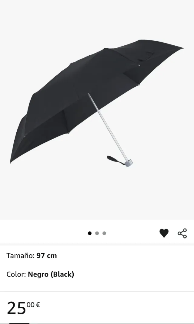 Samsonite Rain Pro 3 Sección para paraguas