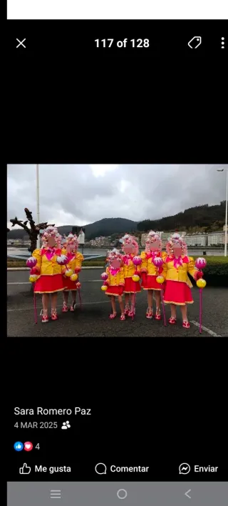 Disfraz Dulce Cupcake Talla Única