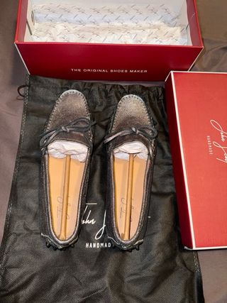 Zapatos John Scott Plata