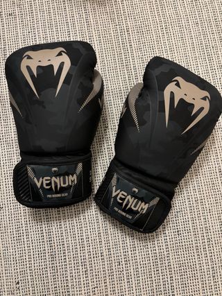 Guantes de Boxeo Venum impact Pro Camuflaje