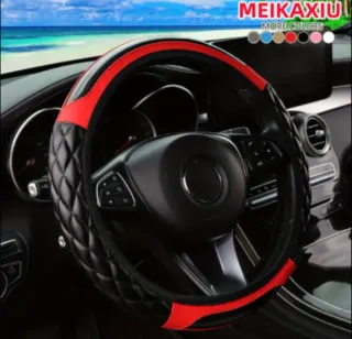 Funda Volante Coche Bordada Cuadrada varios colore