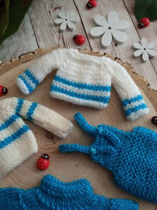 Pack de dos conjuntos en tonos azules - Blythe