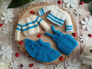 Pack de dos conjuntos en tonos azules - Blythe