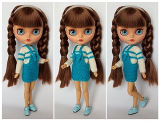 Pack de dos conjuntos en tonos azules - Blythe