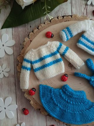 Pack de dos conjuntos en tonos azules - Blythe