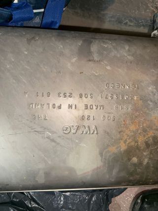 Silenciador Volkswagen Golf 7.5 Original 1.4 tsi