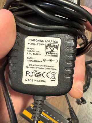 Palmer PWT08 - Fuente Alimentación PERFECTO ESTADO
