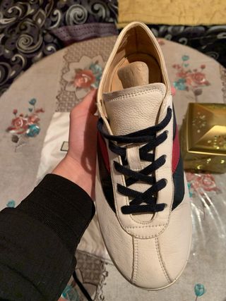 Zapatillas Gucci Falacer de cuero originales