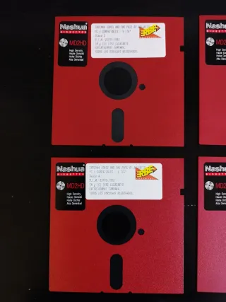 Disquetes Indiana Jones Atlantis PC 1992 Lucasarts