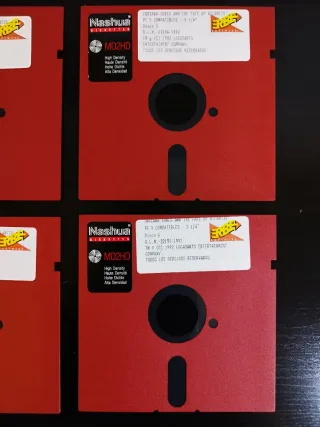 Disquetes Indiana Jones Atlantis PC 1992 Lucasarts