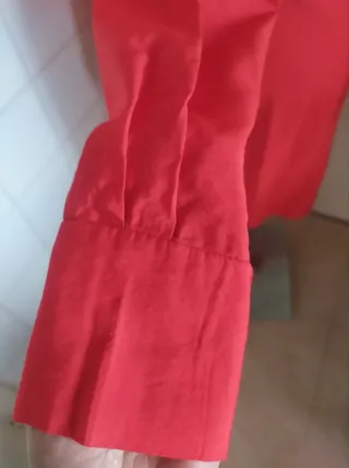 Vestido cruzado rojo Primark T. S