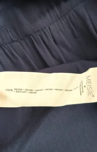 Vestido Meisïe azul lentejuelas