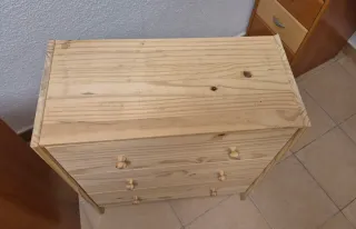 Cajonera de madera
