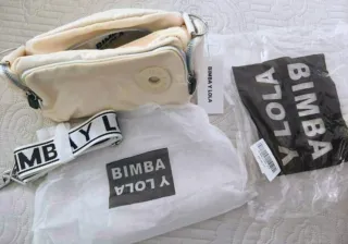 Bolso bandolera BIMBA Y LOLA beige