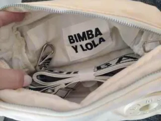 Bolso bandolera BIMBA Y LOLA beige