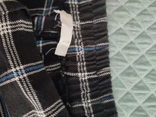 Pantalones de cuadros mujer talla L