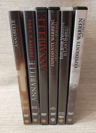 DVD | SAGA ANNABELLE | LOTE 6 Películas |
