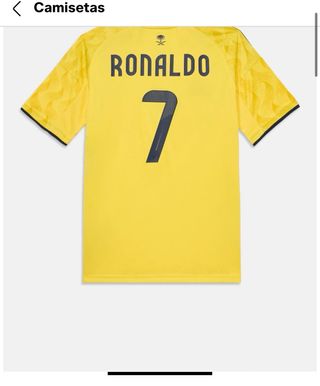Camiseta futbol