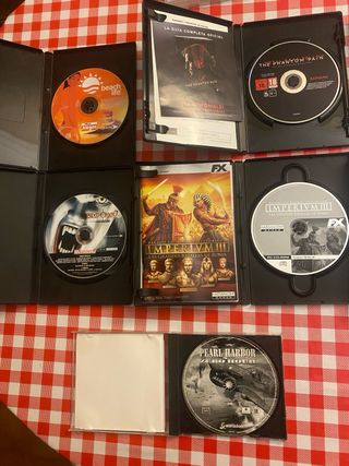 Lote juegos PC (Metal Gear, Deus Ex, Imperivm III)