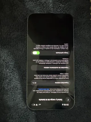 Teléfono Apple Gris/Plata  FUNCIONA SUPER BIEN ✅