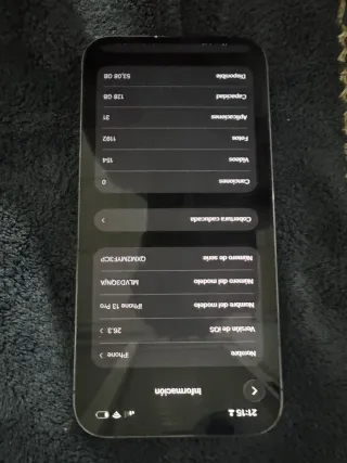 Teléfono Apple Gris/Plata  FUNCIONA SUPER BIEN ✅