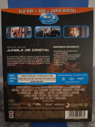 Jungla de Cristal Blu-ray + DVD