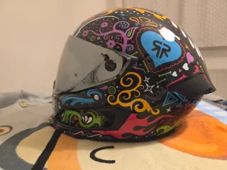 Casco Moto Ruroc Diseño Calavera