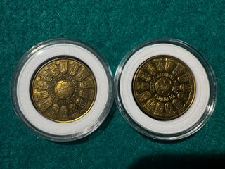 5 MEDALLAS CONMEMORATIVAS NARANJITO MUNDIAL 82