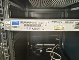 Rack Servidores Dell PowerEdge + Switch HP