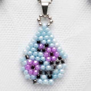 Collana Ciondolo Orecchini Etnico Asiatico Agata