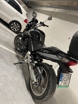 Honda CBF 600 N Negra/Plata