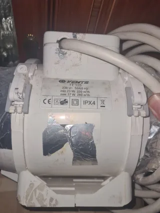 VENTS TT 125 Extractor 230V 50/60Hz