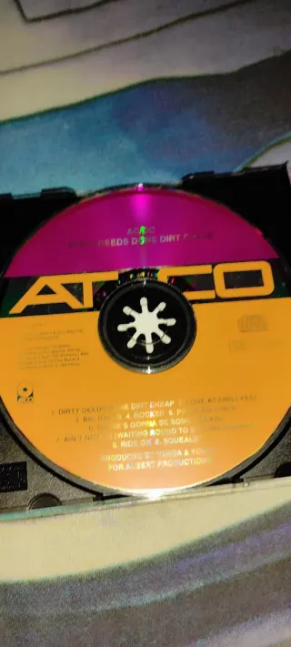 CD AC/DC Dirty Deeds Done Dirt Cheap