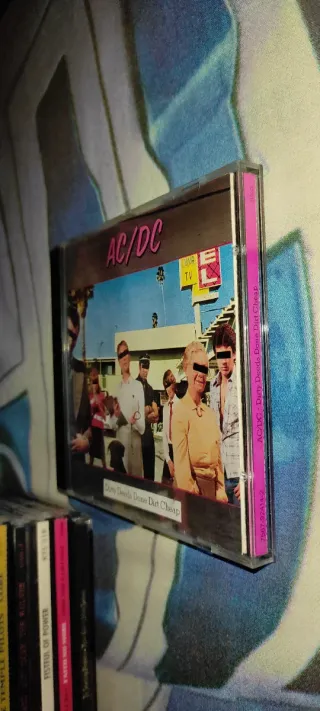 CD AC/DC Dirty Deeds Done Dirt Cheap