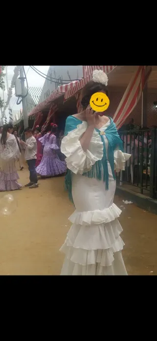 Traje de flamenca