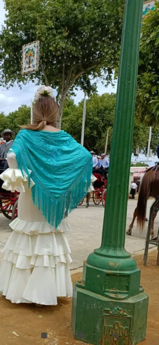 Traje de flamenca