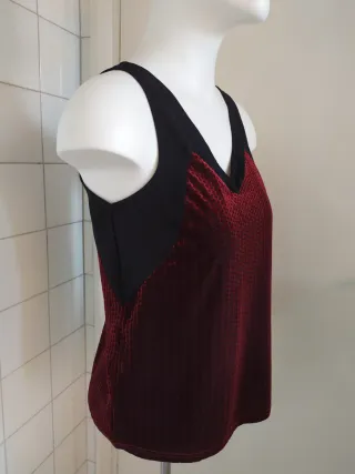 Top tirantes terciopelo Smash! Barcelona T. S