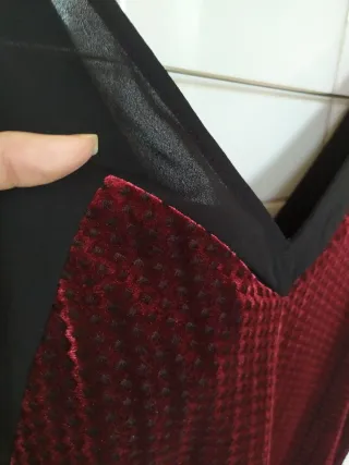 Top tirantes terciopelo Smash! Barcelona T. S