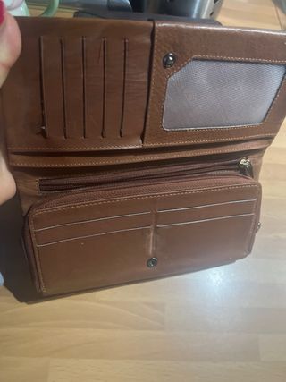 Cartera de piel FRESNO mujer