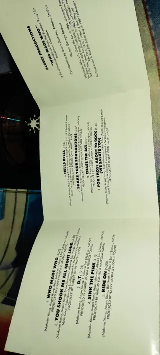 CD AC/DC Who Made Who