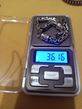 Pulsera  cordón de Plata 925,Balinesa