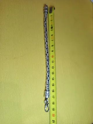 Pulsera  cordón de Plata 925,Balinesa