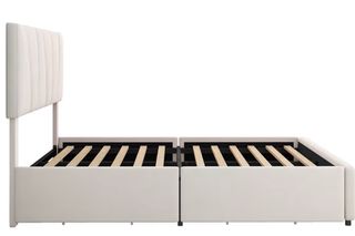 Cama Doble Tapizada con 4 Cajones (140 x 200 cm)