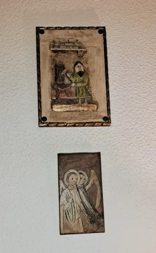 Cuadros de madera decorativos. 15 € la unidad