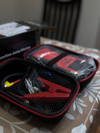 Cargador de Batería Coche con compresor de aire