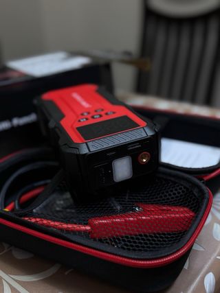 Cargador de Batería Coche con compresor de aire